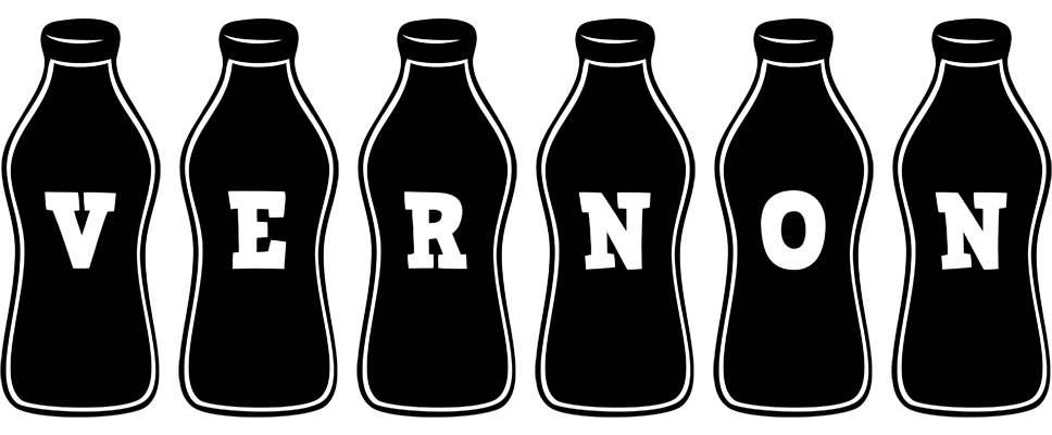 Vernon bottle logo