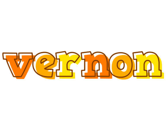 Vernon desert logo