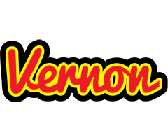 Vernon fireman logo