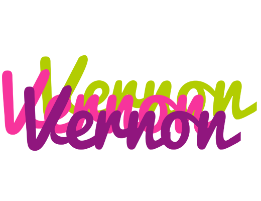 Vernon flowers logo