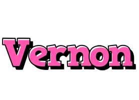 Vernon girlish logo