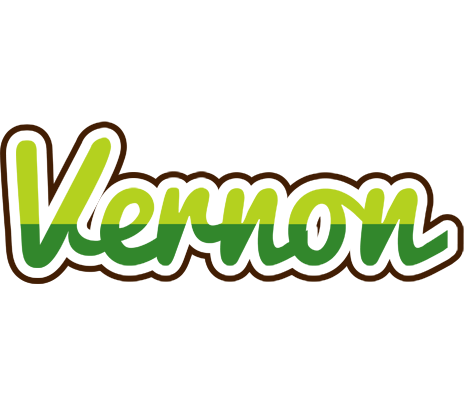 Vernon golfing logo