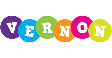 Vernon happy logo