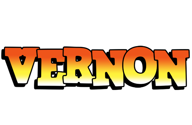 Vernon sunset logo