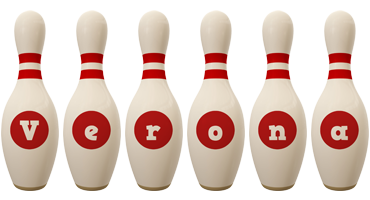 Verona bowling-pin logo