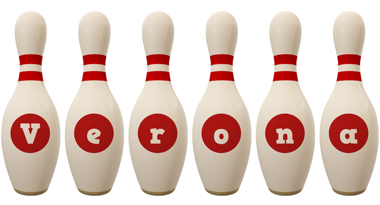 Verona bowling-pin logo