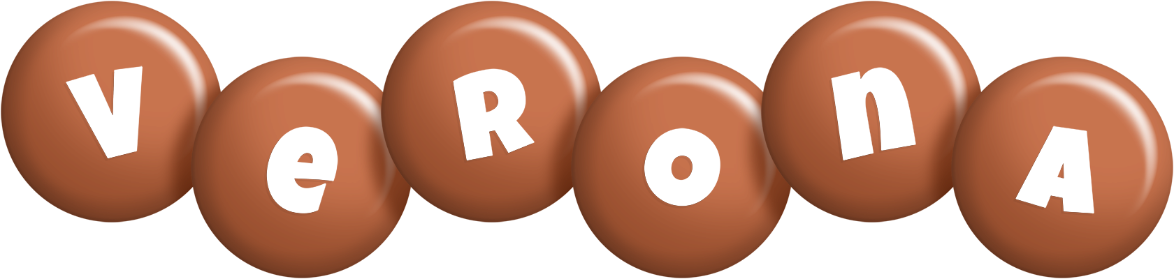 Verona candy-brown logo