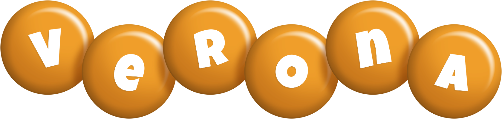 Verona candy-orange logo