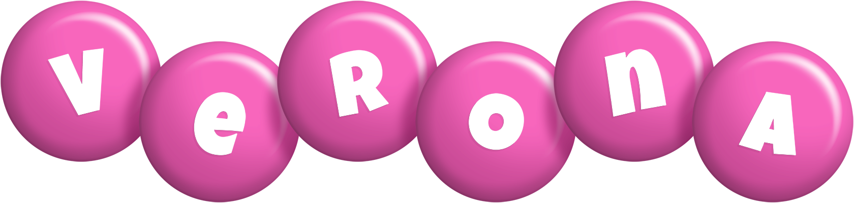 Verona candy-pink logo