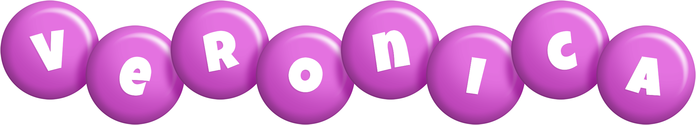 Veronica candy-purple logo