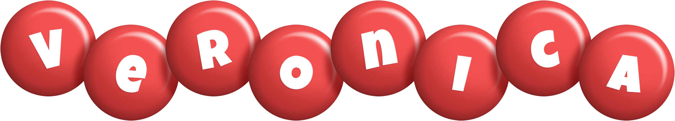 Veronica candy-red logo