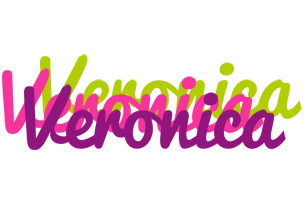 Veronica flowers logo