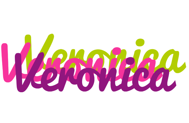 Veronica flowers logo