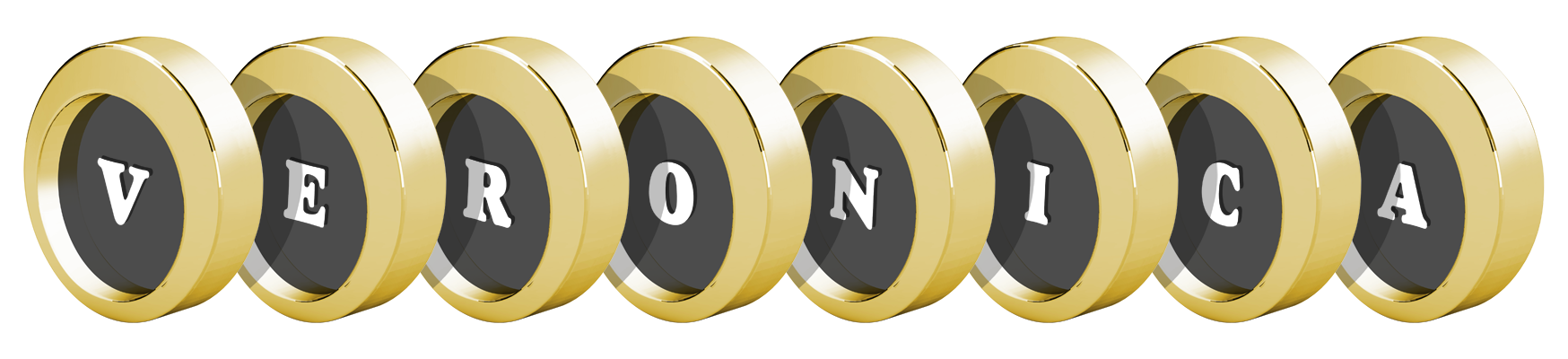 Veronica gold logo