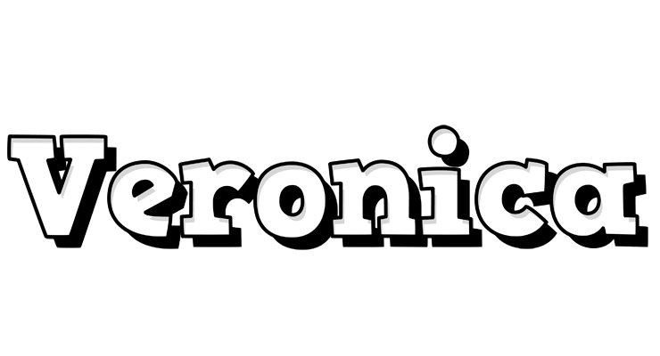 Veronica snowing logo
