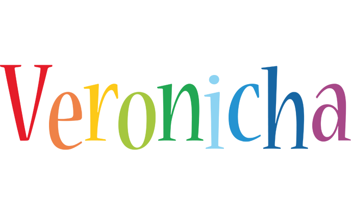 Veronicha birthday logo