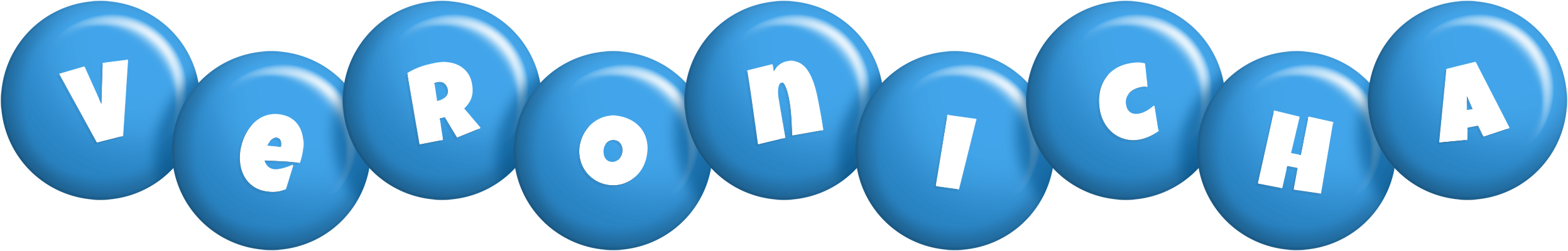 Veronicha candy-blue logo