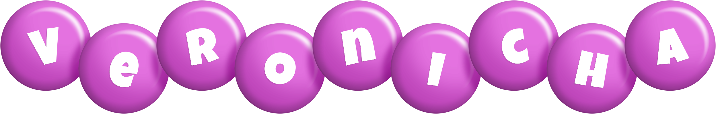 Veronicha candy-purple logo