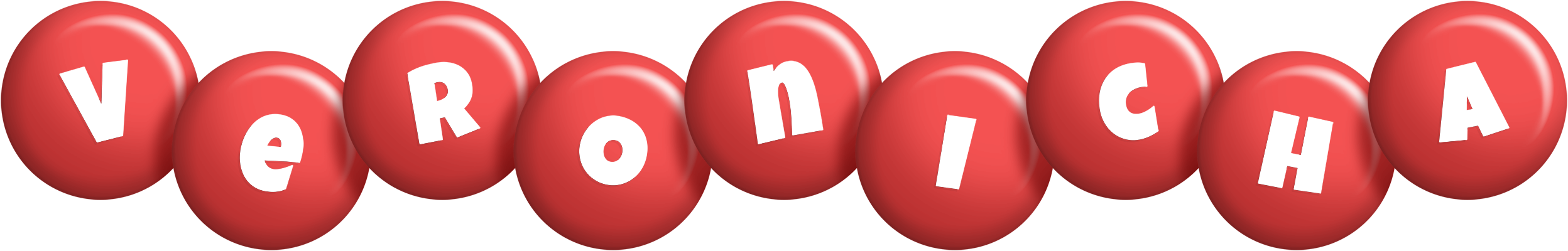 Veronicha candy-red logo