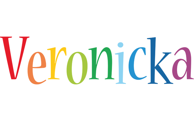 Veronicka birthday logo