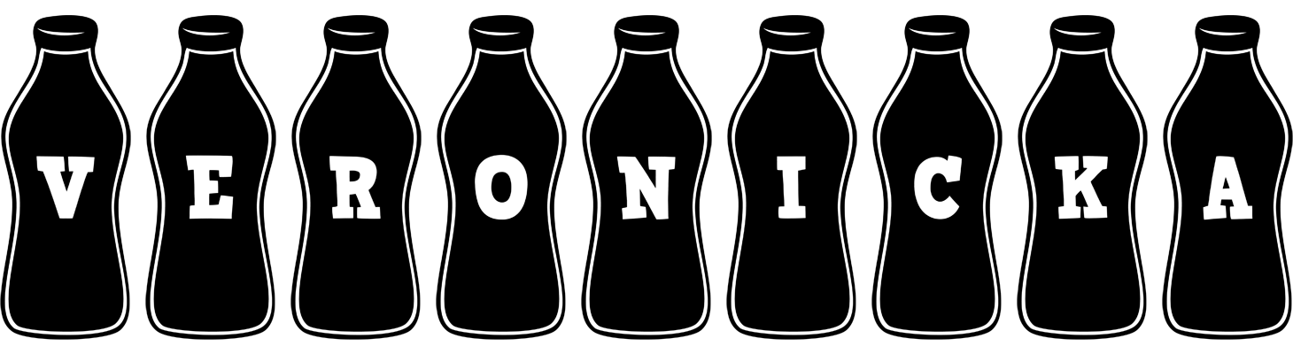 Veronicka bottle logo