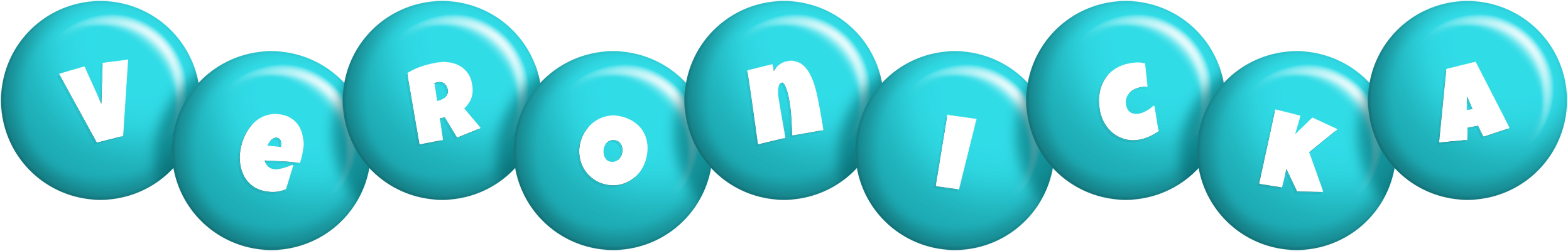 Veronicka candy-azur logo