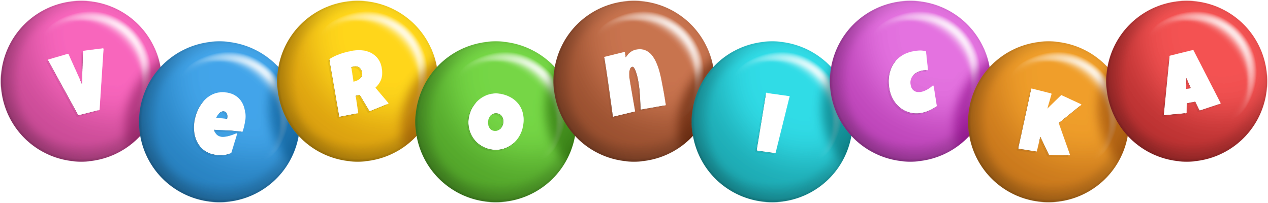 Veronicka candy logo