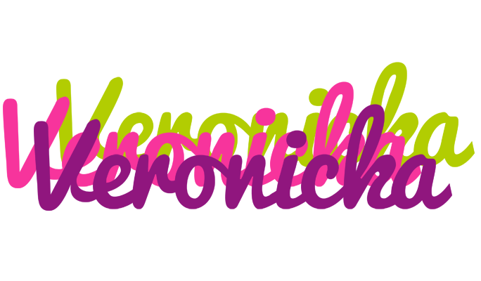 Veronicka flowers logo