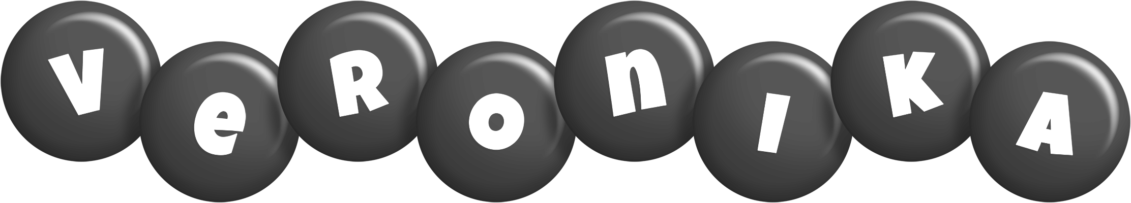 Veronika candy-black logo