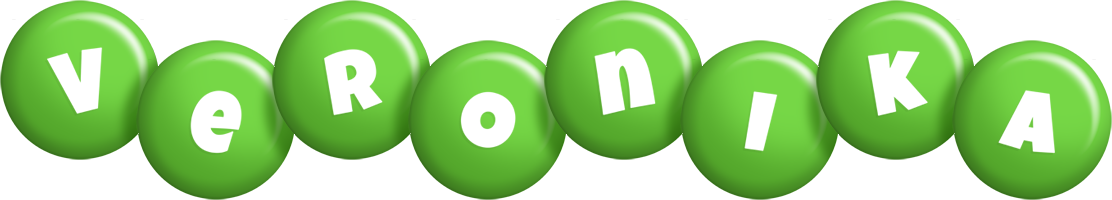 Veronika candy-green logo