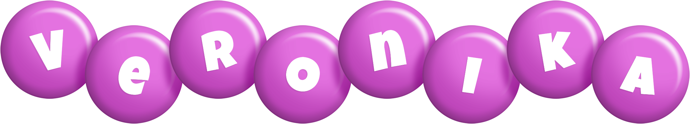 Veronika candy-purple logo