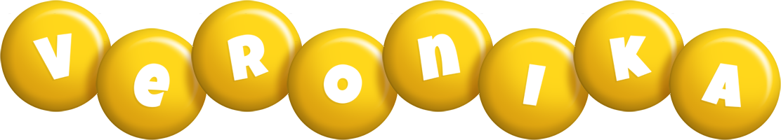 Veronika candy-yellow logo
