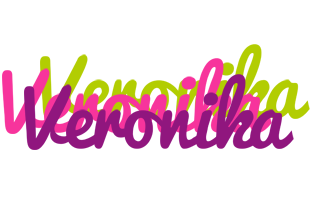 Veronika flowers logo