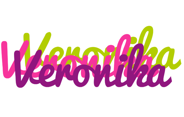 Veronika flowers logo