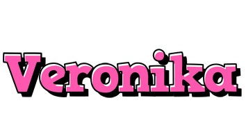 Veronika girlish logo