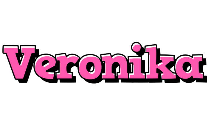 Veronika girlish logo