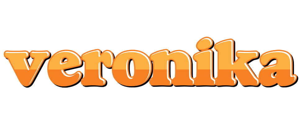 Veronika orange logo