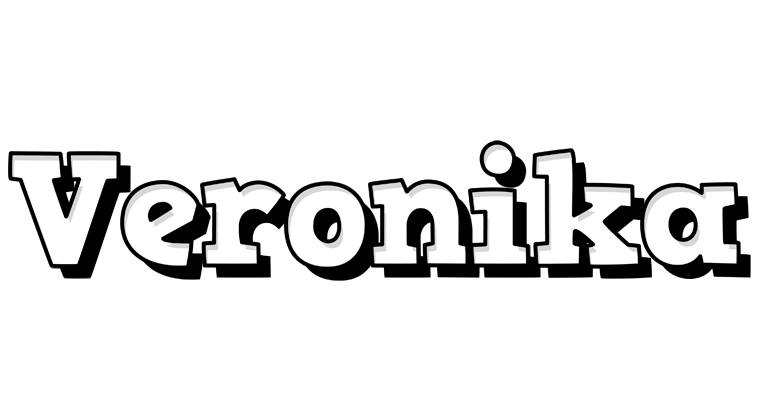 Veronika snowing logo