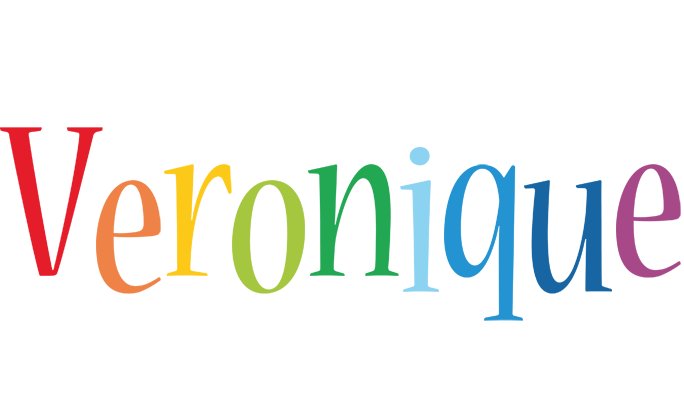 Veronique birthday logo