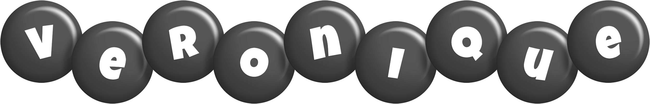 Veronique candy-black logo
