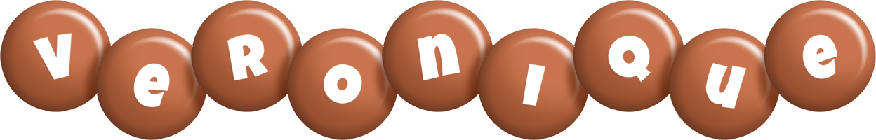 Veronique candy-brown logo