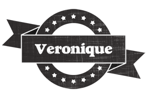 Veronique grunge logo