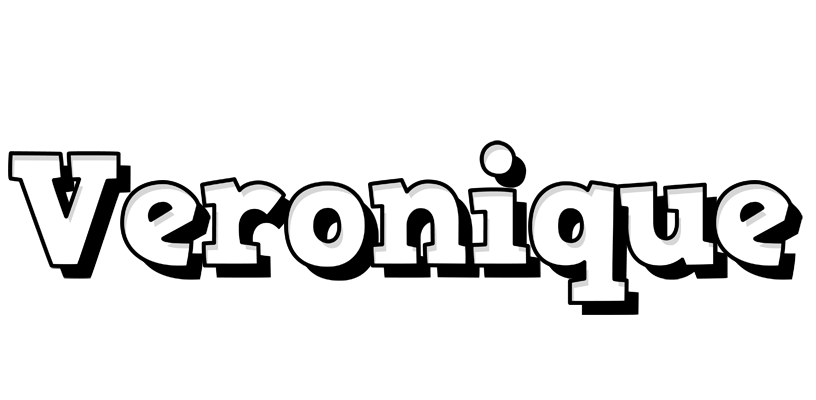 Veronique snowing logo