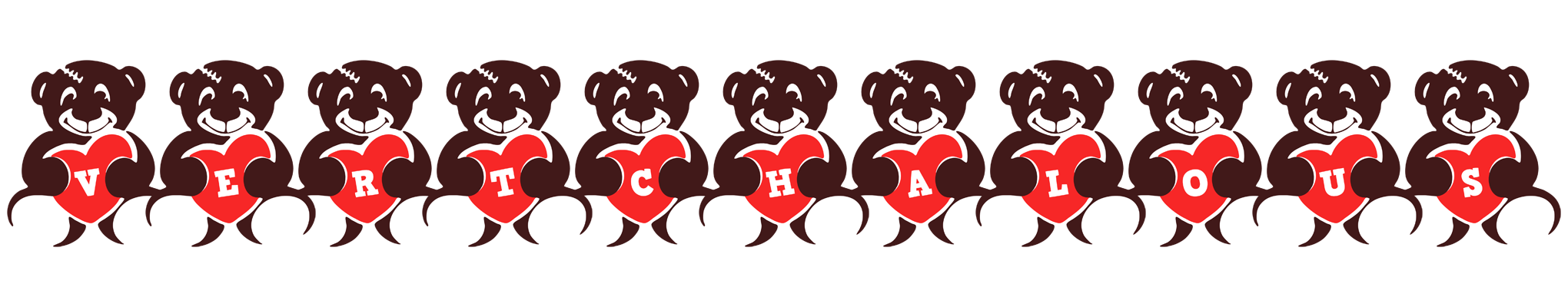 Vertchalous bear logo