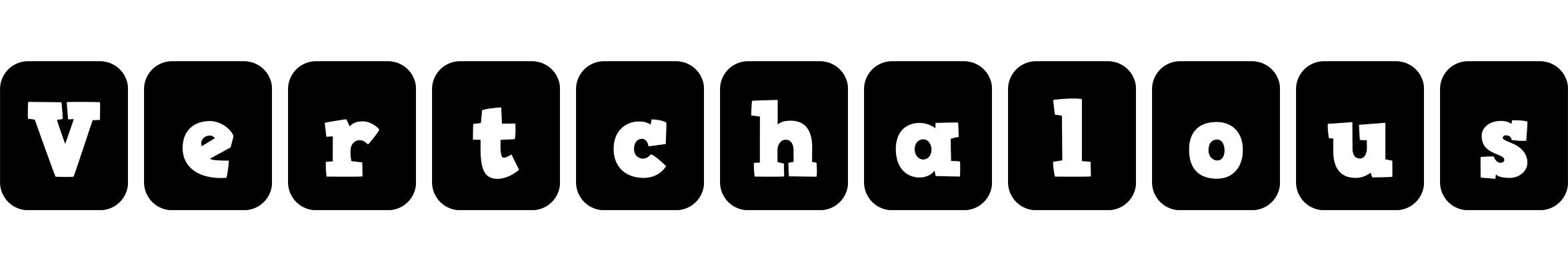 Vertchalous box logo