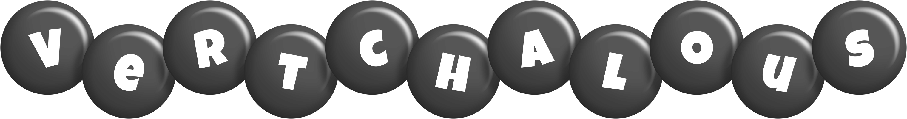 Vertchalous candy-black logo