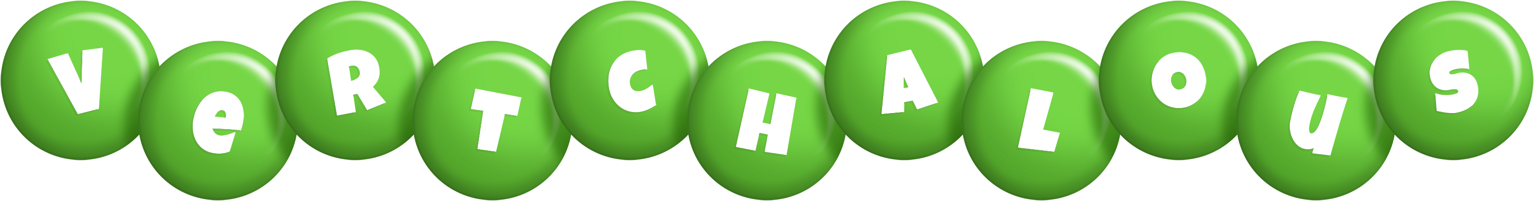 Vertchalous candy-green logo