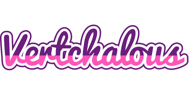 Vertchalous cheerful logo