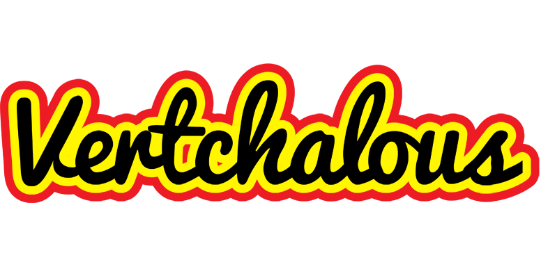 Vertchalous flaming logo