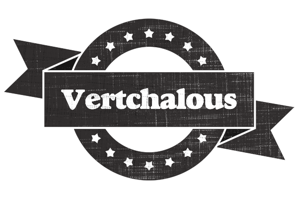 Vertchalous grunge logo